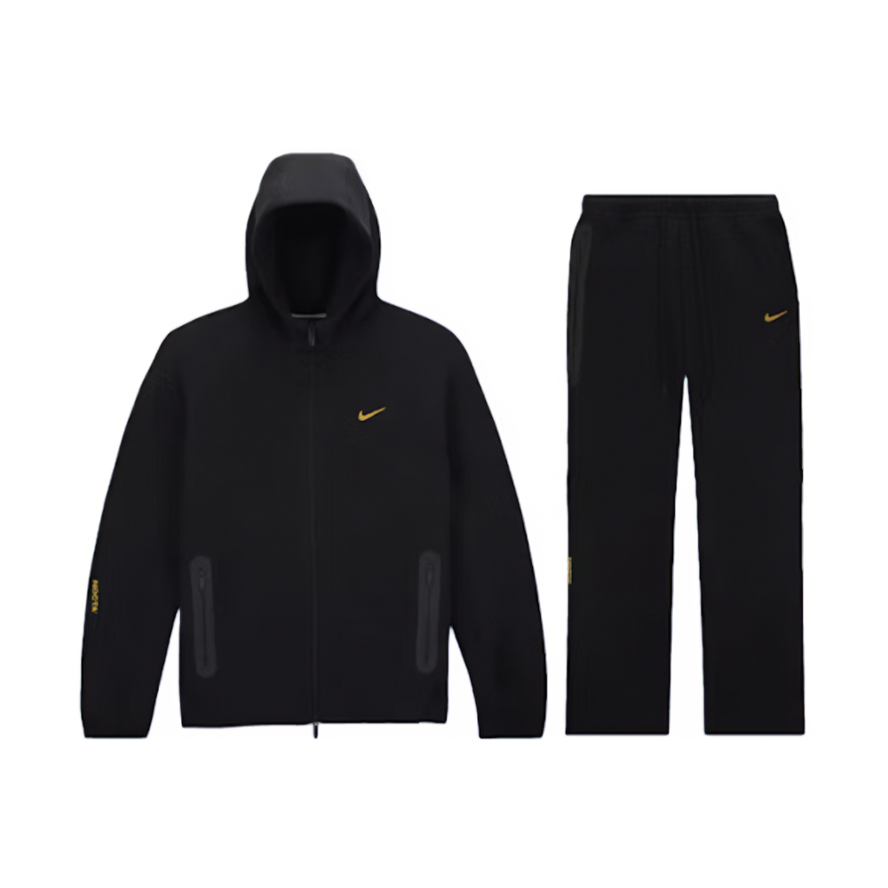 NIKE X NOCTA TECH FLEECE HOODIE & JOGGERS SET [BLACK]